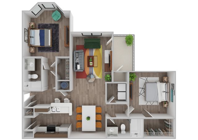 Georgian 3D Floorplan