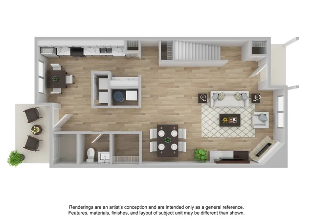 Tulane Floorplan 1st Floor