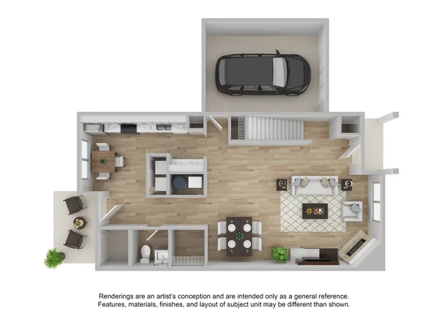 Hanover 1st Floor Floorplan