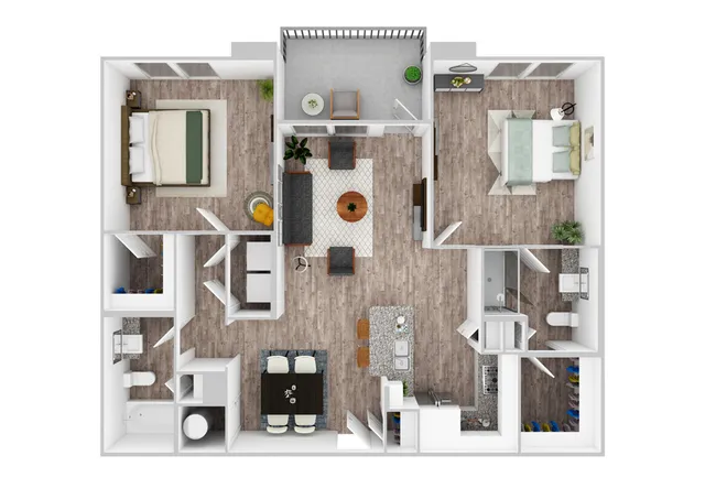 B1FA Floor Plan