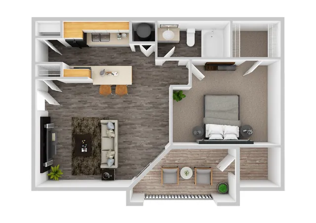 A1 | 1BD, 1BA | 548SF