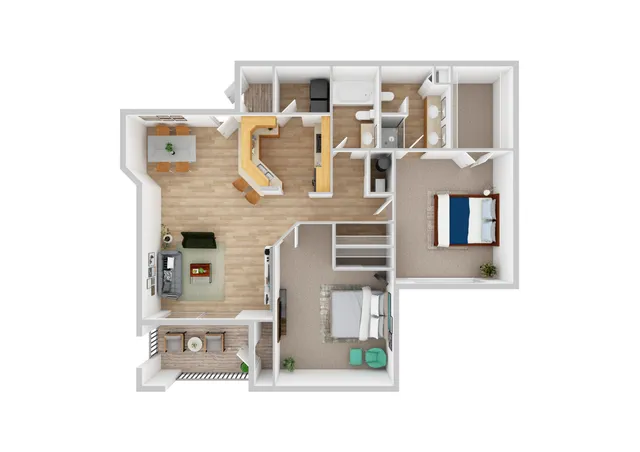Camden | 2BD, 2BA | 1228SF