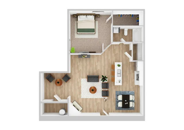 Avalon w/Sunroom Floor Plan Image