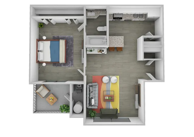Lago 3D Floorplan Image