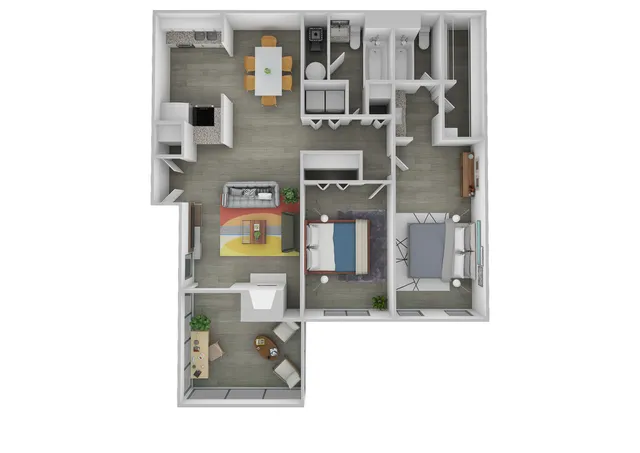 Vista II 3D Floorplan Image