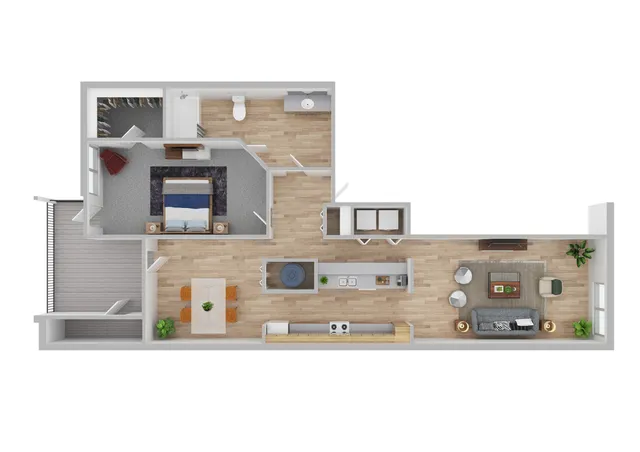 Windjammer 1 3D Floorplan