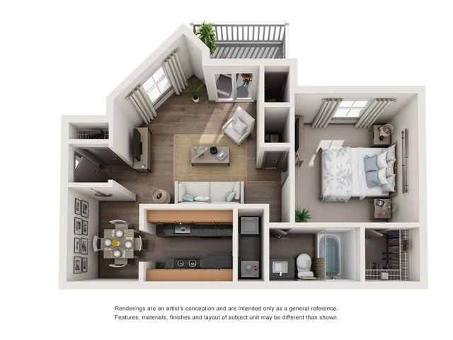 A1 Classic Floorplan