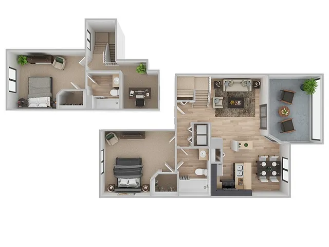 Tarpon | 2 Bedroom | 2 Bath | 1200 SF
