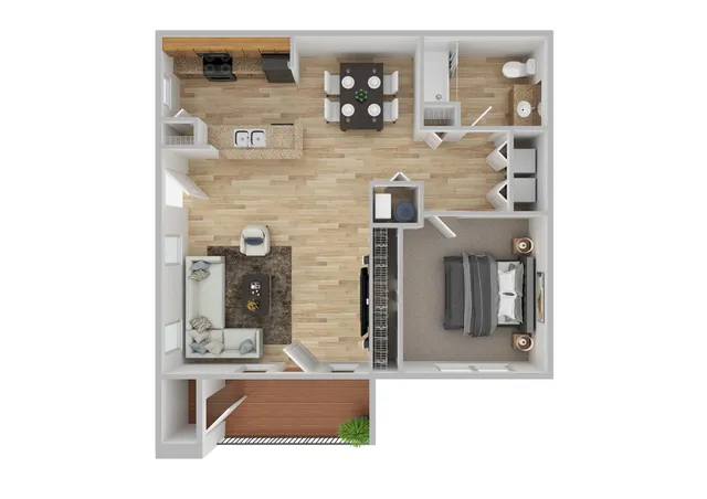 Willow 3D Floorplan Image