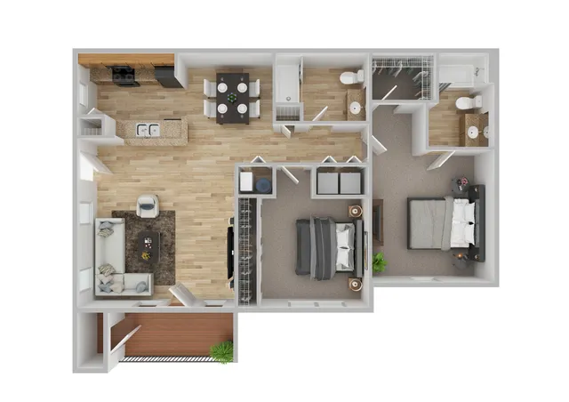 Bayberry 3D Floorplan Image