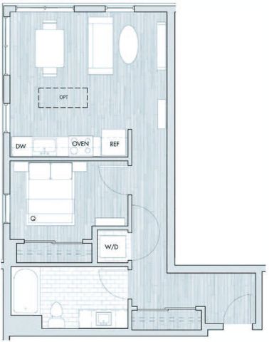 C3 1 Bedroom