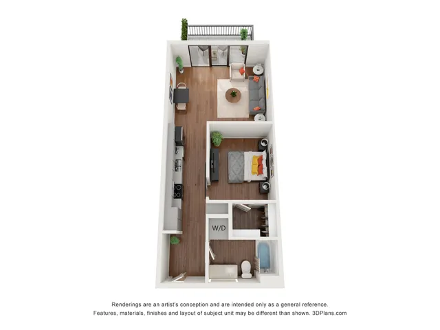 furnished Solstice apartment