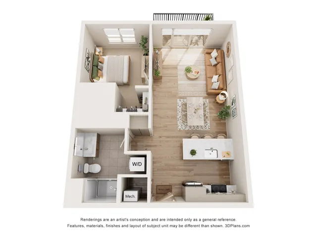 1 Bed 1 Bath in Glendale | 751 sq ft