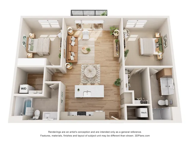 2 Bed 2 Bath in Glendale | 1248 sq ft