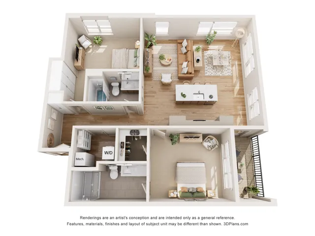 2 Bed 2 Bath in Glendale | 1,326 sq ft