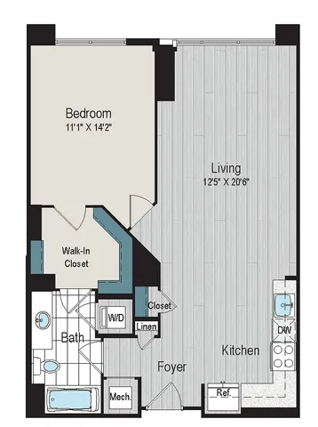 1B6a Floorplan