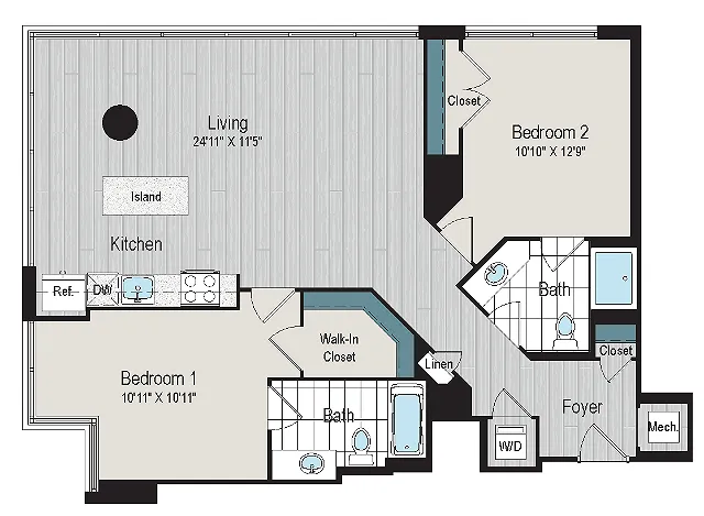 2B3 floorplan