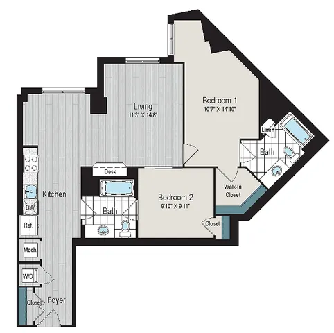 2B4 floorplan