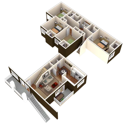 4 Bedroom, 2.5 Bath