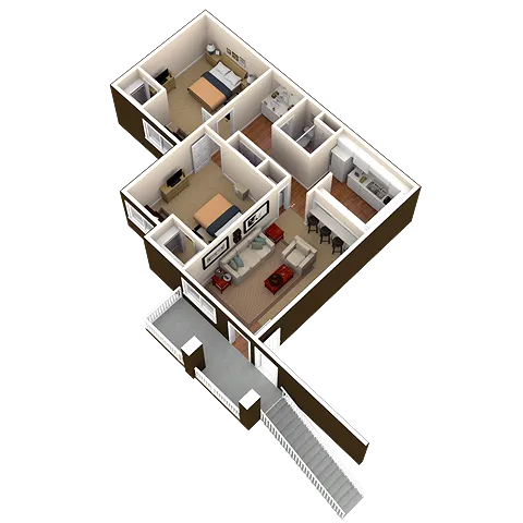 2 Bedroom