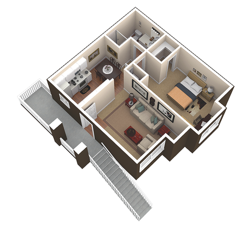 1 Bedroom 1 Bath