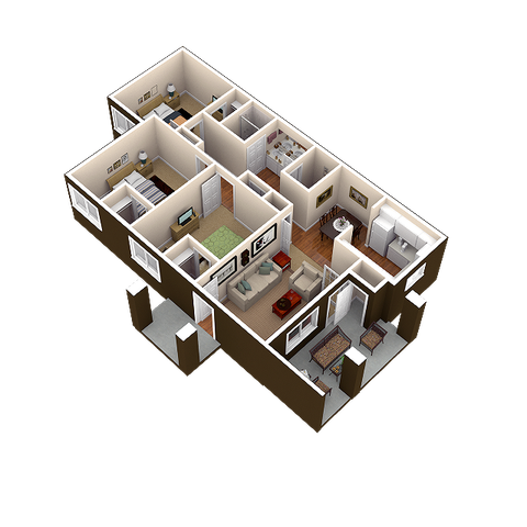 3 Bedroom Floor Plan