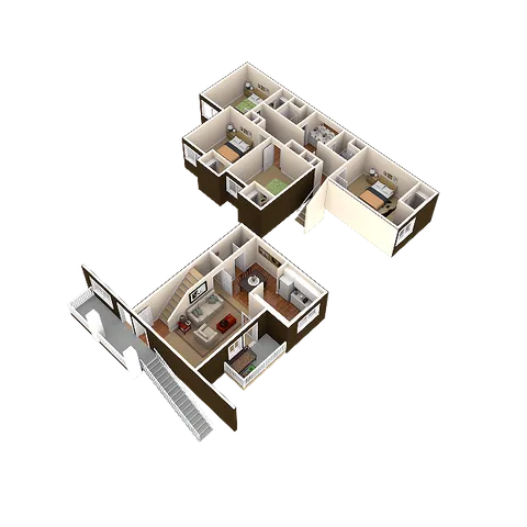 4 Bedroom Floor Plan