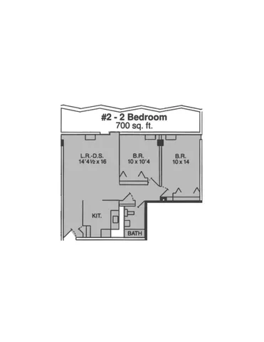 #2 Two Bedroom