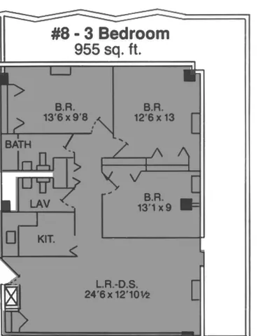 #8 Three Bedroom