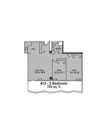 #13 One Bedroom