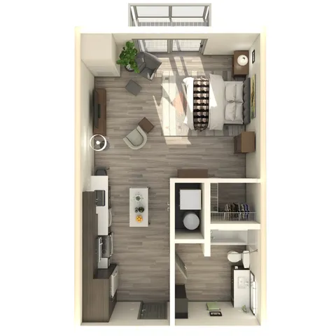 Steel With Furnishings