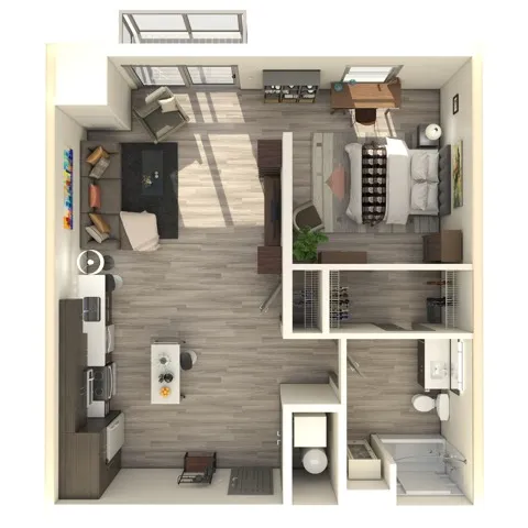 Brass image with furnishings