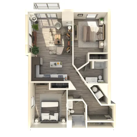 Iron B2 image with furnishings
