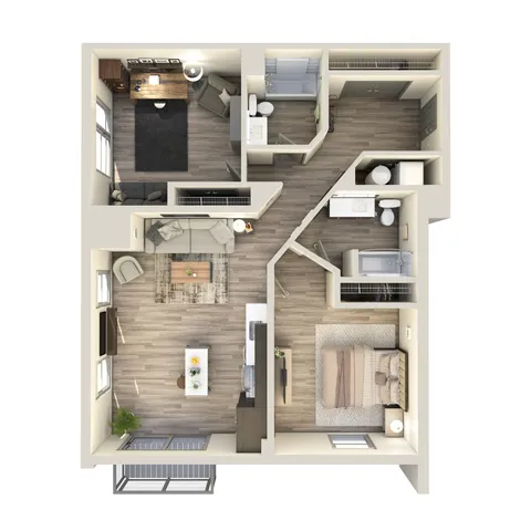 Iron B1 Image with Furnishings