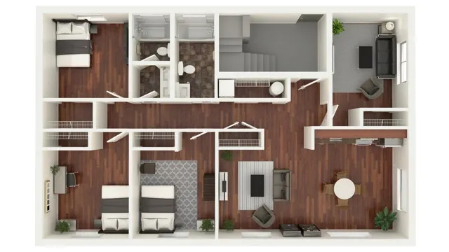 Shady Court 3BD/2BA A1