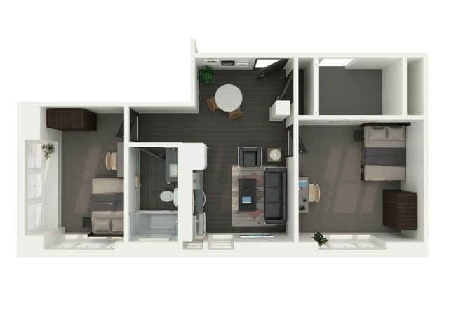 Shady Oak 2BD/1BA Stack 07