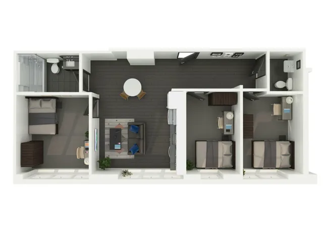 Shady Oak 3BD/1.5BA Stack 06