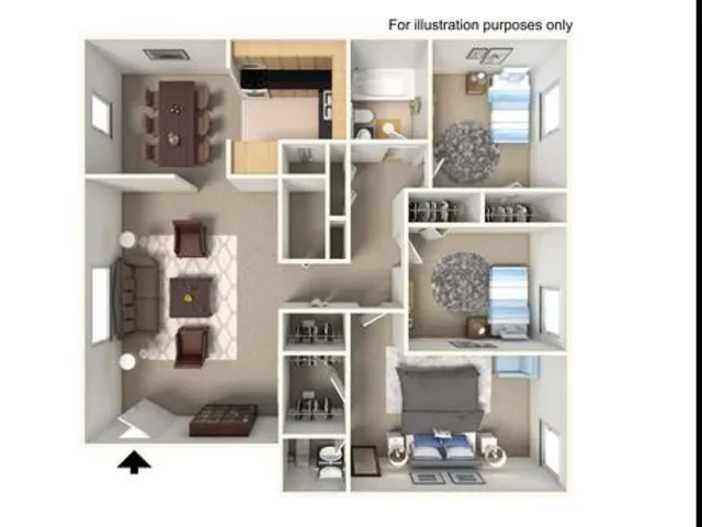 Three Bedroom