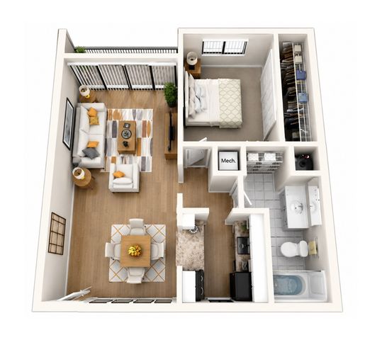 The Duval offers the perfect blend of comfort and convenience with an open-concept layout designed to maximize every square foot.