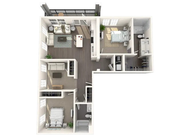 C2.0 | Three beds, Two baths