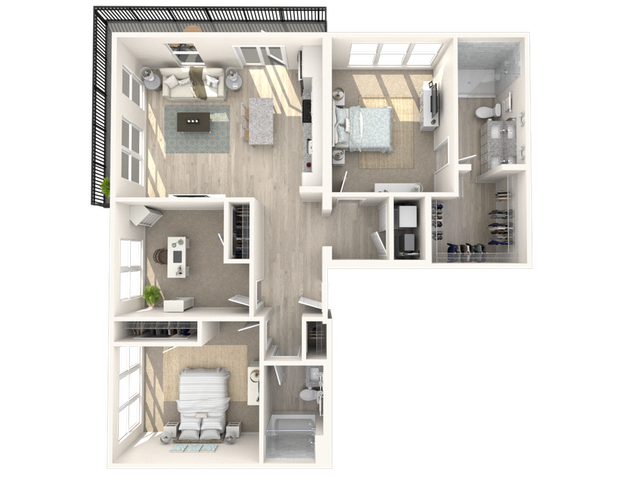 Three Bedroom | Two Bathroom