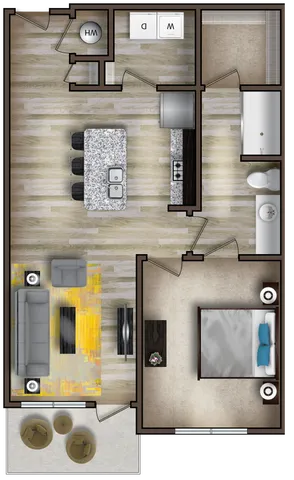 The Atticus Floor Plan
