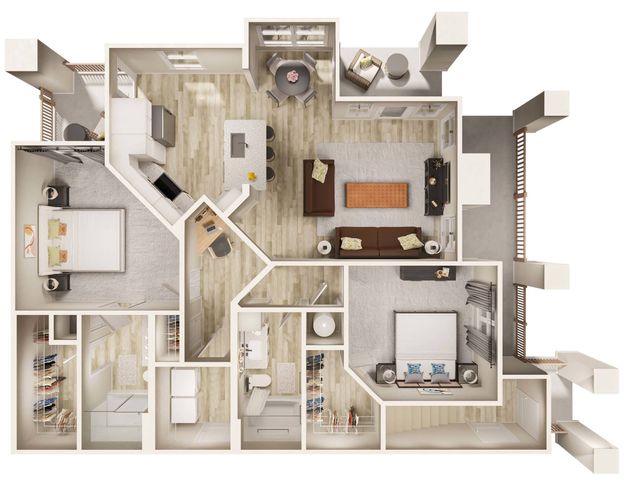 Cadence B2-L-ANSI Floorplan