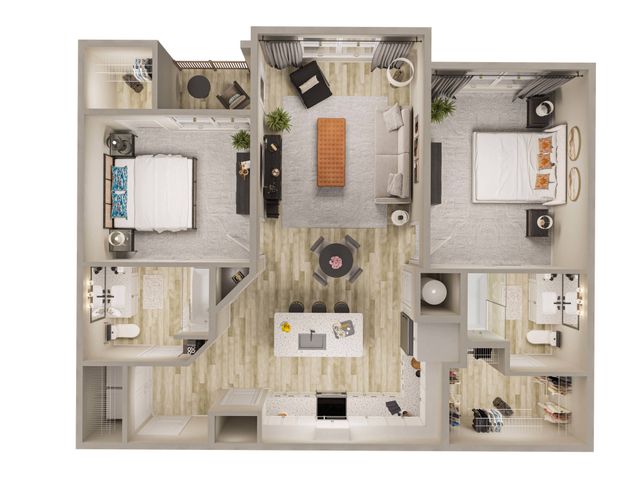 Cadence B4-ANSI Floorplan