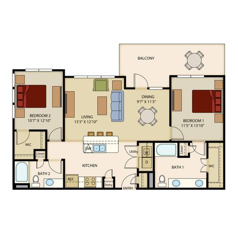 TruNorth Floor Plan B4
