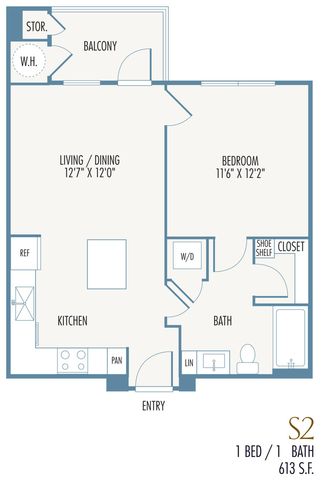 Tribute at the Rim Floor Plan S2