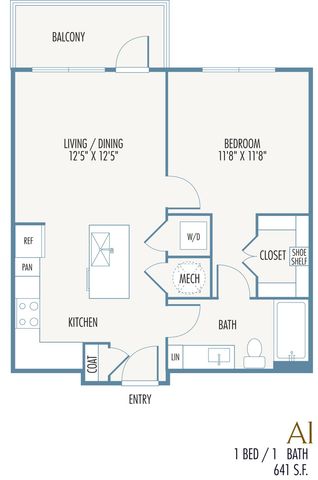 Tribute at the Rim Floor Plan A1