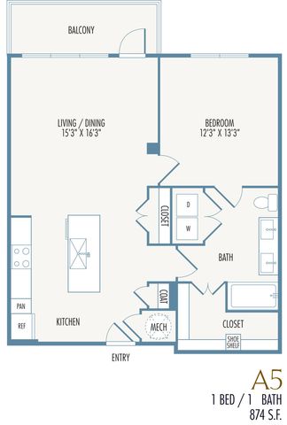 Tribute at the Rim Floor Plan A5
