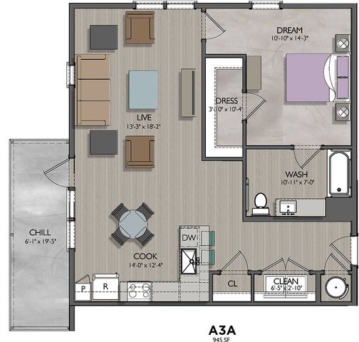 Vecina A3a Floor Plan