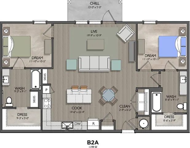 Vecina B2a Floor Plan